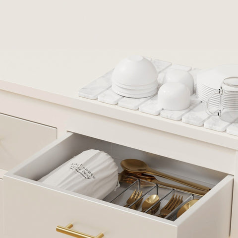 Foldable for Convenient Drawer Storage